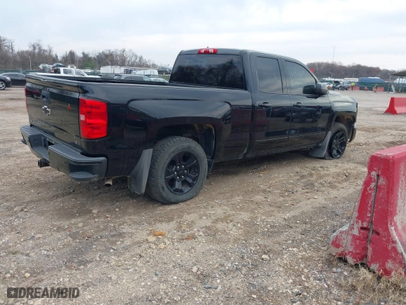 2018 Chevrolet Silverado 1500 LT with VIN 1GCVKREC7JZ165550, listed as a IAAI auction lot 41854559 with 77,647 mi miles. Bid and sale history available at carsss.com. Image 4.