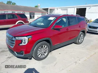 2022 GMC Terrain SLT with VIN 3GKALPEV3NL159831, listed as a IAAI auction lot 41810786 with 41,838 mi miles. Bid and sale history available at carsss.com. Image 2.