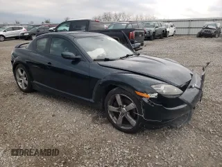 2004 Mazda RX-8 with VIN JM1FE17N140104246, listed as a Copart auction lot 82779204 with Not Provided miles and Salvage Title. Bid and sale history available at carsss.com. Image 4.