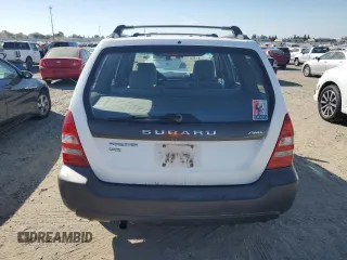 2003 Subaru Forester X with VIN JF1SG63643H728374, listed as a Copart auction lot 72095704 with 204,520 mi miles and Salvage Title. Bid and sale history available at carsss.com. Image 6.