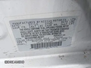 2014 Nissan Note S with VIN 3N1CE2CP8EL367471, listed as a IAAI auction lot 41451652 with 161,616 mi miles and . Bid and sale history available at DreamBid. Image 9.