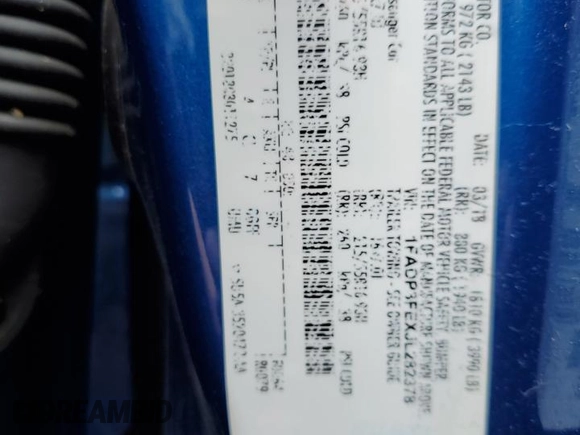2018 Ford Focus SE with VIN 1FADP3FEXJL282378, listed as a Copart auction lot 59371975 with 30,029 mi miles and Salvage title. Bid and sale history available at DreamBid. Image 13.