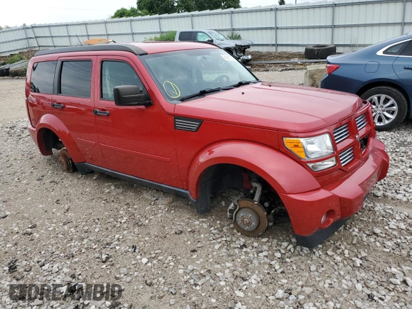 2011 Dodge Nitro Heat with VIN 1D4PU4GKXBW607656, listed as a Copart auction lot 52365495 with 101,298 mi miles and Non repairable. Bid and sale history available at DreamBid. Image 4.