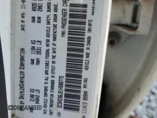 2001 Chrysler Concorde LXi z VIN 2C3HD36J21H586775, wystawiony jako Copart lot #80456624 z przebiegiem 124 668 mil mil oraz Szkoda całkowita • Salvage title. Historia ofert i sprzedaży dostępna na DreamBid. Obrazek 14.
