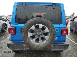 2021 Jeep Wrangler Unlimited Sahara Altitude z VIN 1C4HJXEG7MW728612, wystawiony jako Copart lot #45001535 z przebiegiem 24 027 mil mil oraz Szkoda całkowita • Salvage title. Historia ofert i sprzedaży dostępna na DreamBid. Obrazek 6.