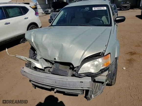 2006 Subaru Legacy Wagon Outback 2.5i with VIN 4S4BP61C367302832, listed as a Copart auction lot 67566874 with 153,583 mi miles and Salvage Title. Bid and sale history available at carsss.com. Image 12.