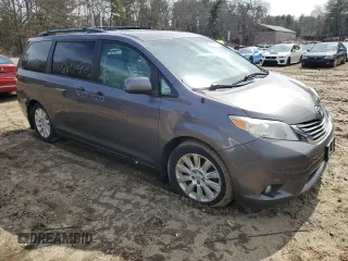 2011 Toyota Sienna XLE with VIN 5TDDK3DC1BS014880, listed as a Copart auction lot 49701135 with 0 mi miles and Clean Title. Bid and sale history available at carsss.com. Image 4.