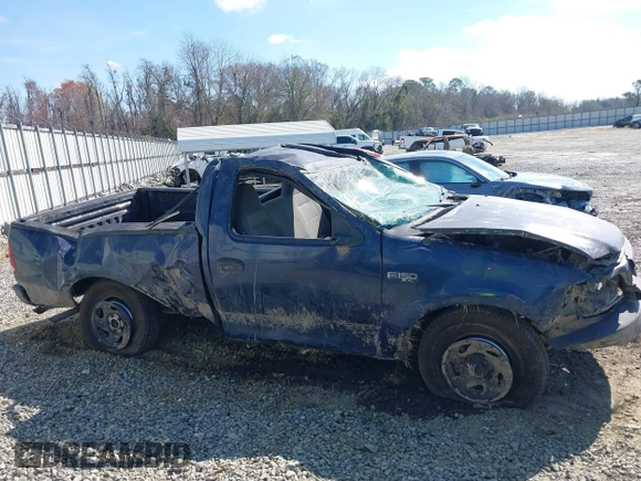 2002 Ford F-150 XL with VIN 1FTRF17292NB99722, listed as a IAAI auction lot 41658666 with 1 mi miles. Bid and sale history available at carsss.com. Image 13.