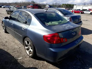 2006 Infiniti G35 with VIN JNKCV51E66M514196, listed as a Copart auction lot 59631084 with 175,685 mi miles and Salvage Title. Bid and sale history available at DreamBid. Image 3.