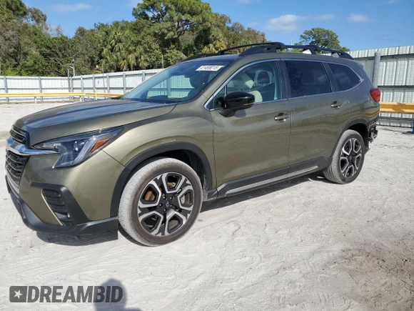 2024 Subaru Ascent Limited with VIN 4S4WMARD9R3411446, listed as a Copart auction lot 41468015 with 16,814 mi miles and Salvage title. Bid and sale history available at DreamBid. Image 1.