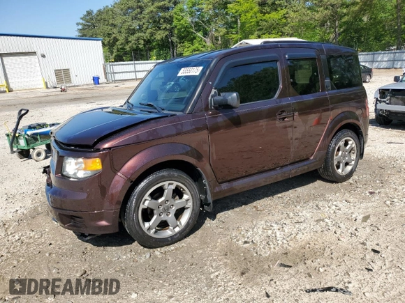 2007 Honda Element SC with VIN 5J6YH18907L003214, listed as a Copart auction lot 53550175 with 274,479 mi miles and Salvage Title. Bid and sale history available at DreamBid. Image 1.