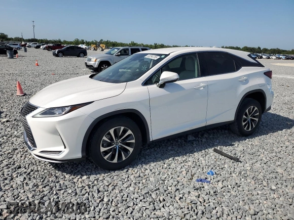 2021 Lexus RX with VIN 2T2AZMAA8MC213875, listed as a Copart auction lot 53284755 with 32,253 mi miles and Salvage Title. Bid and sale history available at carsss.com. Image 1.