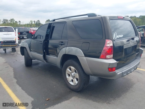 2003 Toyota 4Runner SR5 with VIN JTEZU14R630003771, listed as a IAAI auction lot 41917612 with 186,312 mi miles. Bid and sale history available at carsss.com. Image 3.