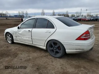 2007 Mercedes-Benz C 230 Sport with VIN WDBRF52H67F879967, listed as a Copart auction lot 52212585 with 201,975 mi miles and Salvage Title. Bid and sale history available at DreamBid. Image 2.