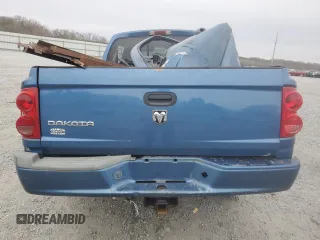 2006 Dodge Dakota ST with VIN 1D7HW28K06S630221, listed as a Copart auction lot 48361525 with Not Provided miles and Salvage Title. Bid and sale history available at DreamBid. Image 6.