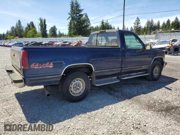 1995 Chevrolet Silverado 2500 z VIN 1GCFK24K7SE228644, wystawiony jako Copart lot #57244755 z przebiegiem 241 137 mil mil oraz Szkoda całkowita • Salvage title. Historia ofert i sprzedaży dostępna na DreamBid. Obrazek 3.