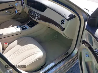 2019 Mercedes-Benz S 560 with VIN WDDUG8DB2KA483775, listed as a IAAI auction lot 41752310 with 21,794 mi miles and . Bid and sale history available at carsss.com. Image 5.