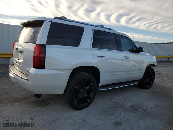 2017 Chevrolet Tahoe Premier with VIN 1GNSCCKC9HR177850, listed as a Copart auction lot 43327575 with 106,389 mi miles and Salvage Title. Bid and sale history available at carsss.com. Image 3.