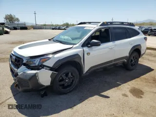 2024 Subaru Outback Wilderness with VIN 4S4BTGUD7R3158087, listed as a Copart auction lot 64225515 with 14,858 mi miles and Salvage title. Bid and sale history available at DreamBid. Image 1.