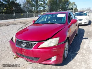2008 Lexus IS 250 with VIN JTHCK262282024889, listed as a IAAI auction lot 41459279 with 203,088 mi miles. Bid and sale history available at carsss.com. Image 6.