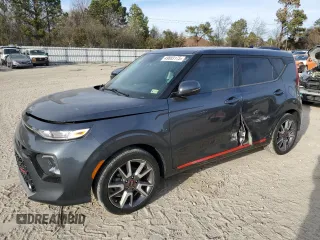 2021 Kia Soul GT-Line with VIN KNDJ63AUXM7788708, listed as a Copart auction lot 49803175 with 47,564 mi miles and Salvage Title. Bid and sale history available at DreamBid. Image 1.