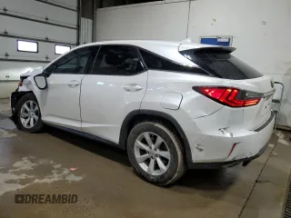 2017 Lexus RX with VIN 2T2BZMCA0HC114801, listed as a Copart auction lot 47135395 with 82,096 mi miles and Salvage Title. Bid and sale history available at carsss.com. Image 2.