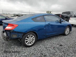 2012 Honda Civic Cpe EX-L with VIN 2HGFG3B9XCH518282, listed as a Copart auction lot 52096665 with 140,021 mi miles and Salvage Title. Bid and sale history available at carsss.com. Image 3.