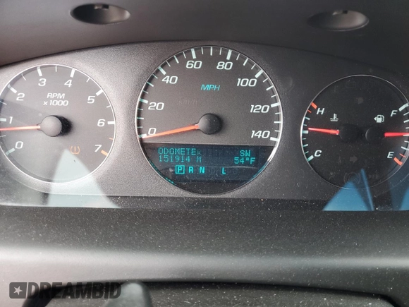 2014 Chevrolet Impala LT z VIN 2G1WB5E38E1100467, wystawiony jako Copart lot #53897325 z przebiegiem 151 914 mil mil oraz Szkoda całkowita • Salvage title. Historia ofert i sprzedaży dostępna na DreamBid. Obrazek 9.
