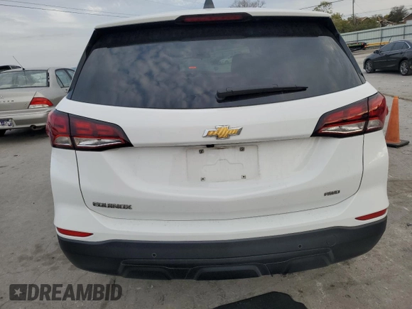 2024 Chevrolet Equinox LS with VIN 3GNAX5EG7RL213991, listed as a Copart auction lot 78488444 with 36,788 mi miles and Salvage Title. Bid and sale history available at carsss.com. Image 6.