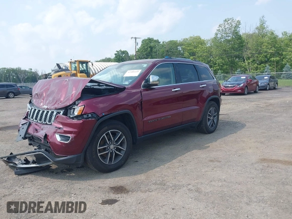 2018 Jeep Grand Cherokee Limited z VIN 1C4RJFBG5JC389364, wystawiony jako IAAI lot #42480448 z przebiegiem 160 280 mil mil oraz . Historia ofert i sprzedaży dostępna na DreamBid. Obrazek 17.