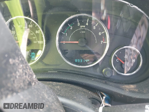 2017 Jeep Wrangler Unlimited Sport with VIN 1C4HJWDG6HL592265, listed as a IAAI auction lot 42335663 with 89,314 mi miles and . Bid and sale history available at DreamBid. Image 7.