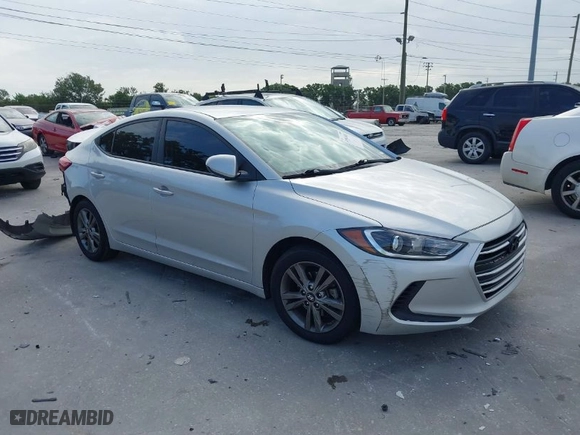 2018 Hyundai Elantra SEL with VIN 5NPD84LF9JH389453, listed as a IAAI auction lot 41961681 with 81,628 mi miles. Bid and sale history available at carsss.com. Image 1.