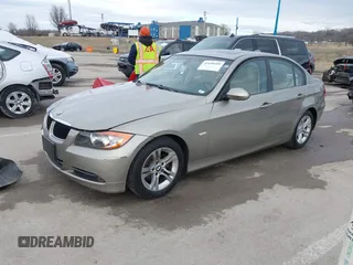 2008 BMW 3 Series 328i with VIN WBAVA33518K053136, listed as a IAAI auction lot 41640409 with 89,506 mi miles and . Bid and sale history available at DreamBid. Image 18.