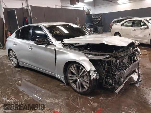 2019 Infiniti Q50 Luxe с VIN JN1EV7AR9KM557632, выставлен на аукционе IAAI как лот 41586335 с пробегом 55 886 миль миль и . История ставок и продаж доступна на DreamBid. Изображение 1.
