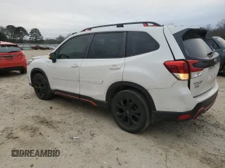 2023 Subaru Forester Sport with VIN JF2SKAJC1PH405122, listed as a Copart auction lot 44442615 with 89,717 mi miles and Salvage Title. Bid and sale history available at carsss.com. Image 2.