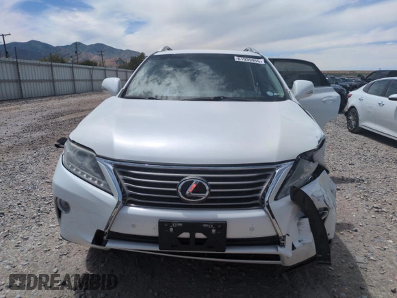 2015 Lexus RX 350 with VIN 2T2BK1BA8FC337072, listed as a Copart auction lot 61939955 with 55,499 mi miles and Salvage title. Bid and sale history available at DreamBid. Image 5.