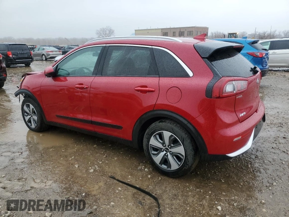 2018 Kia Niro LX with VIN KNDCB3LC7J5170343, listed as a Copart auction lot 47645555 with 83,727 mi miles and Salvage Title. Bid and sale history available at carsss.com. Image 2.