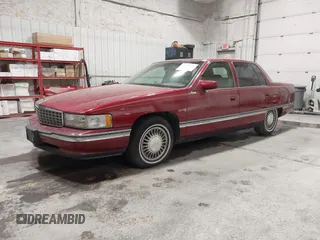 1995 Cadillac DeVille z VIN 1G6KD52B0SU247994, wystawiony jako IAAI lot #42310309 z przebiegiem 137 455 mil mil oraz . Historia ofert i sprzedaży dostępna na DreamBid. Obrazek 2.
