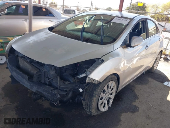 2017 Hyundai Elantra GT with VIN KMHD35LH2HU380871, listed as a IAAI auction lot 41827531 with 118,027 mi miles. Bid and sale history available at carsss.com. Image 2.