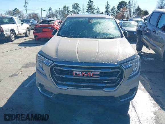 2022 GMC Terrain AT4 with VIN 3GKALYEVXNL310167, listed as a IAAI auction lot 41745298 with 65,195 mi miles. Bid and sale history available at carsss.com. Image 12.