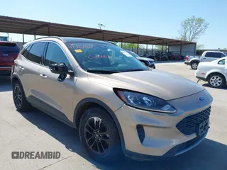 2021 Ford Escape SE Hybrid with VIN 1FMCU9BZXMUA08196, listed as a IAAI auction lot 41967727 with 62,391 mi miles and . Bid and sale history available at DreamBid. Image 1.