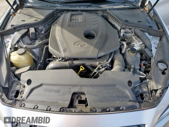 2016 Infiniti Q50 2.0t Premium with VIN JN1CV7AP3GM202596, listed as a Copart auction lot 50618035 with 135,679 mi miles and Salvage Title. Bid and sale history available at carsss.com. Image 11.