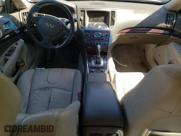 2010 Infiniti G37 x with VIN JN1CV6AR7AM461417, listed as a Copart auction lot 55278815 with 182,657 mi miles and Clean Title. Bid and sale history available at carsss.com. Image 8.