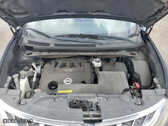 2012 Nissan Murano S with VIN JN8AZ1MU1CW107822, listed as a Copart auction lot 48660695 with 127,050 mi miles and Salvage Title. Bid and sale history available at carsss.com. Image 12.