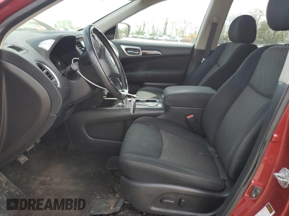 2017 Nissan Pathfinder SL with VIN 5N1DR2MN6HC657755, listed as a Copart auction lot 53491615 with 83,065 mi miles and Clean title. Bid and sale history available at DreamBid. Image 7.