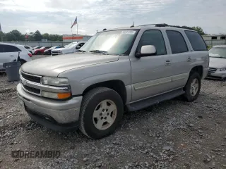 2005 Chevrolet Tahoe LT z VIN 1GNEC13T45J204205, wystawiony jako Copart lot #58231285 z przebiegiem 269 966 mil mil oraz Tytuł czysty. Historia ofert i sprzedaży dostępna na DreamBid. Obrazek 1.