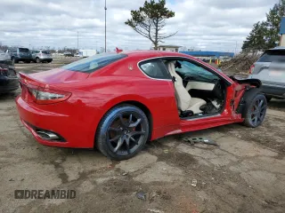 2014 Maserati GranTurismo Sport with VIN ZAM45VLA5E0083111, listed as a Copart auction lot 47728605 with 26,975 mi miles and Salvage Title. Bid and sale history available at carsss.com. Image 3.