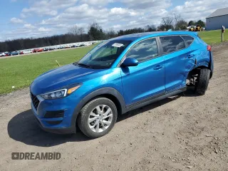 2019 Hyundai Tucson SE with VIN KM8J23A49KU887557, listed as a Copart auction lot 53556805 with 79,366 mi miles and Salvage Title. Bid and sale history available at carsss.com. Image 1.