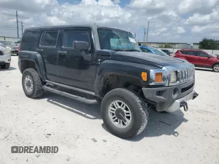 2008 Hummer H3 SUV with VIN 5GTEN13E188191776, listed as a Copart auction lot 65113554 with 171,127 mi miles and Salvage Title. Bid and sale history available at carsss.com. Image 4.