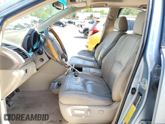 2006 Lexus RX 330 z VIN 2T2HA31U16C097710, wystawiony jako Copart lot #56847525 z przebiegiem 280 417 mil mil oraz Szkoda całkowita • Salvage title. Historia ofert i sprzedaży dostępna na DreamBid. Obrazek 7.